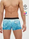 Мужские трусы боксеры / Лёд