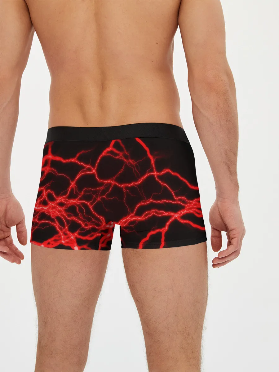 Мужские трусы боксеры / МОЛНИИ
