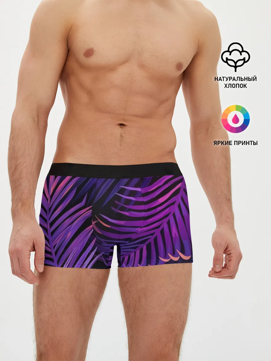 Мужские трусы боксеры / Тропики