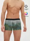 Мужские трусы боксеры / Лес мой храм