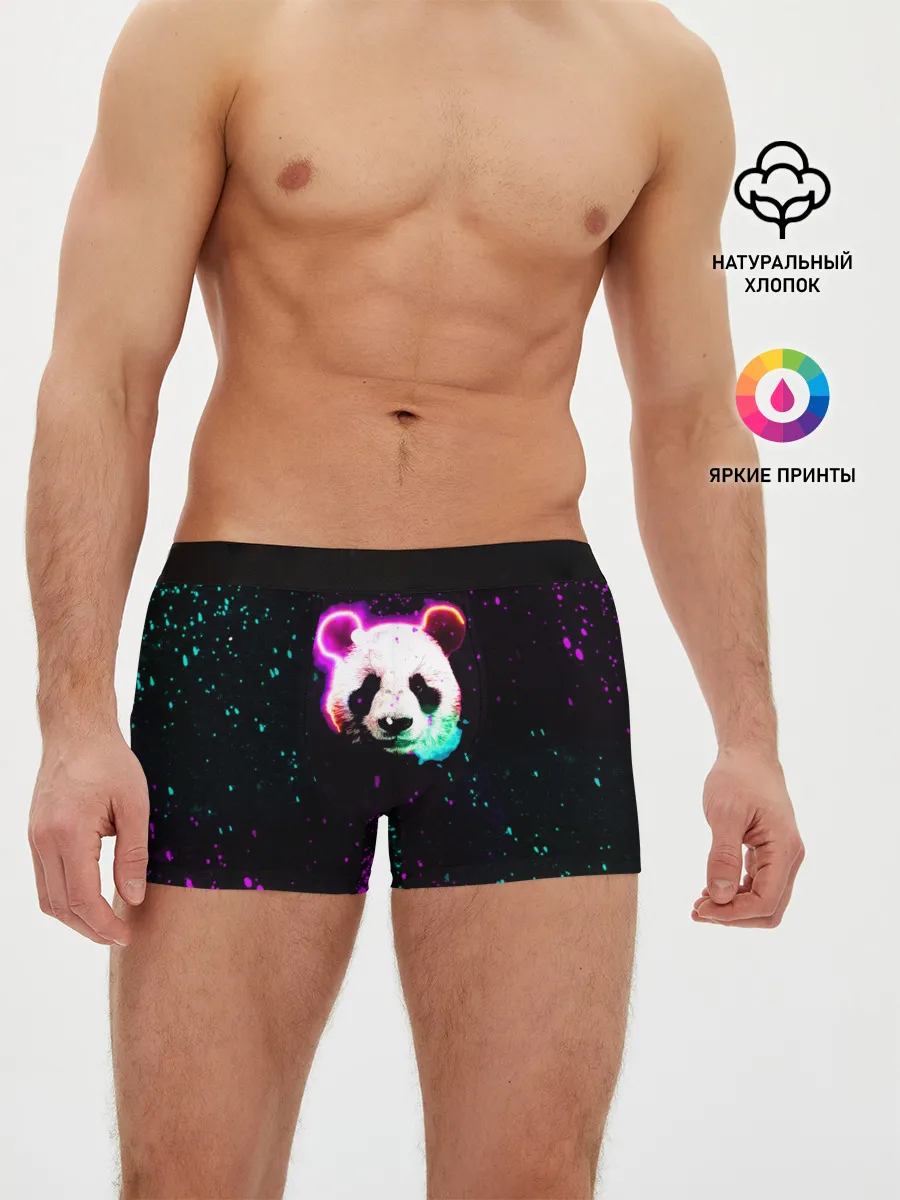 Мужские трусы боксеры / Панда