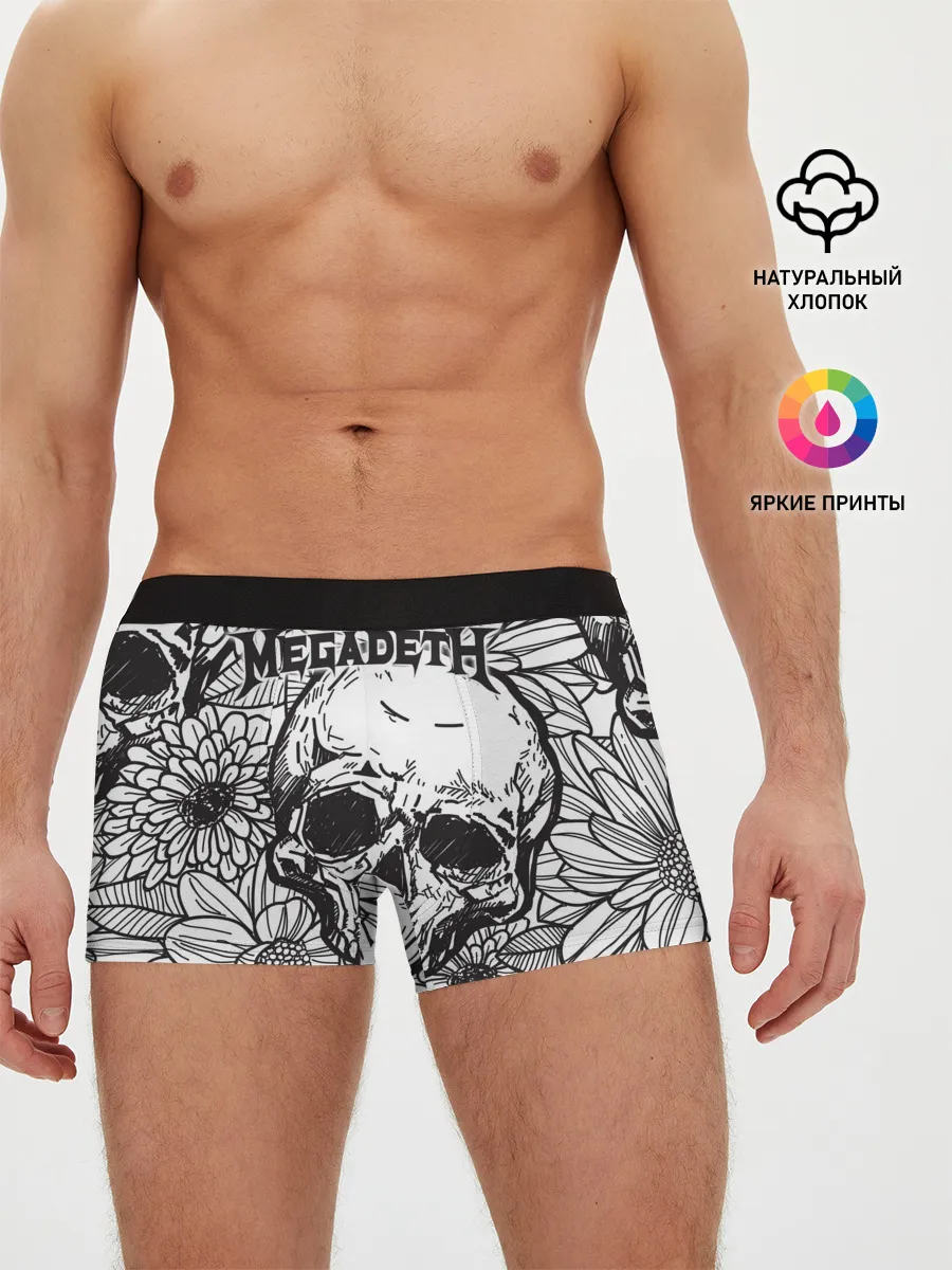 Мужские трусы боксеры / Megadeth