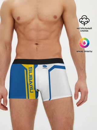 Мужские трусы боксеры / Subaru Driver team