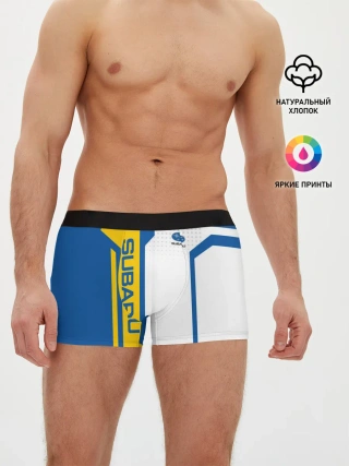 Мужские трусы боксеры / Subaru Driver team