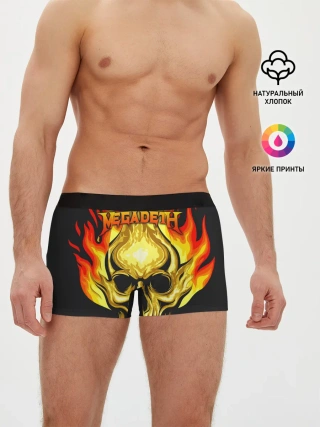 Мужские трусы боксеры / Megadeth