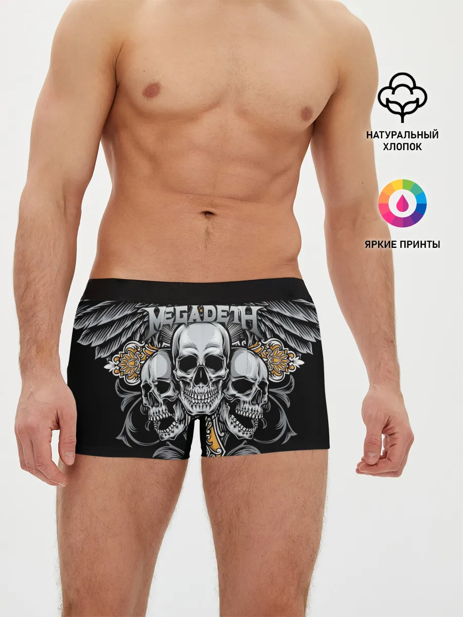 Мужские трусы боксеры / Megadeth