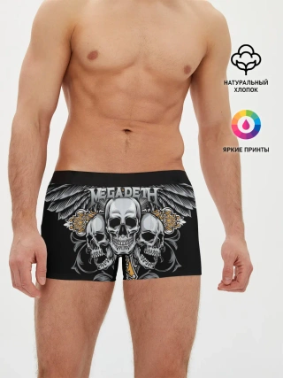 Мужские трусы боксеры / Megadeth