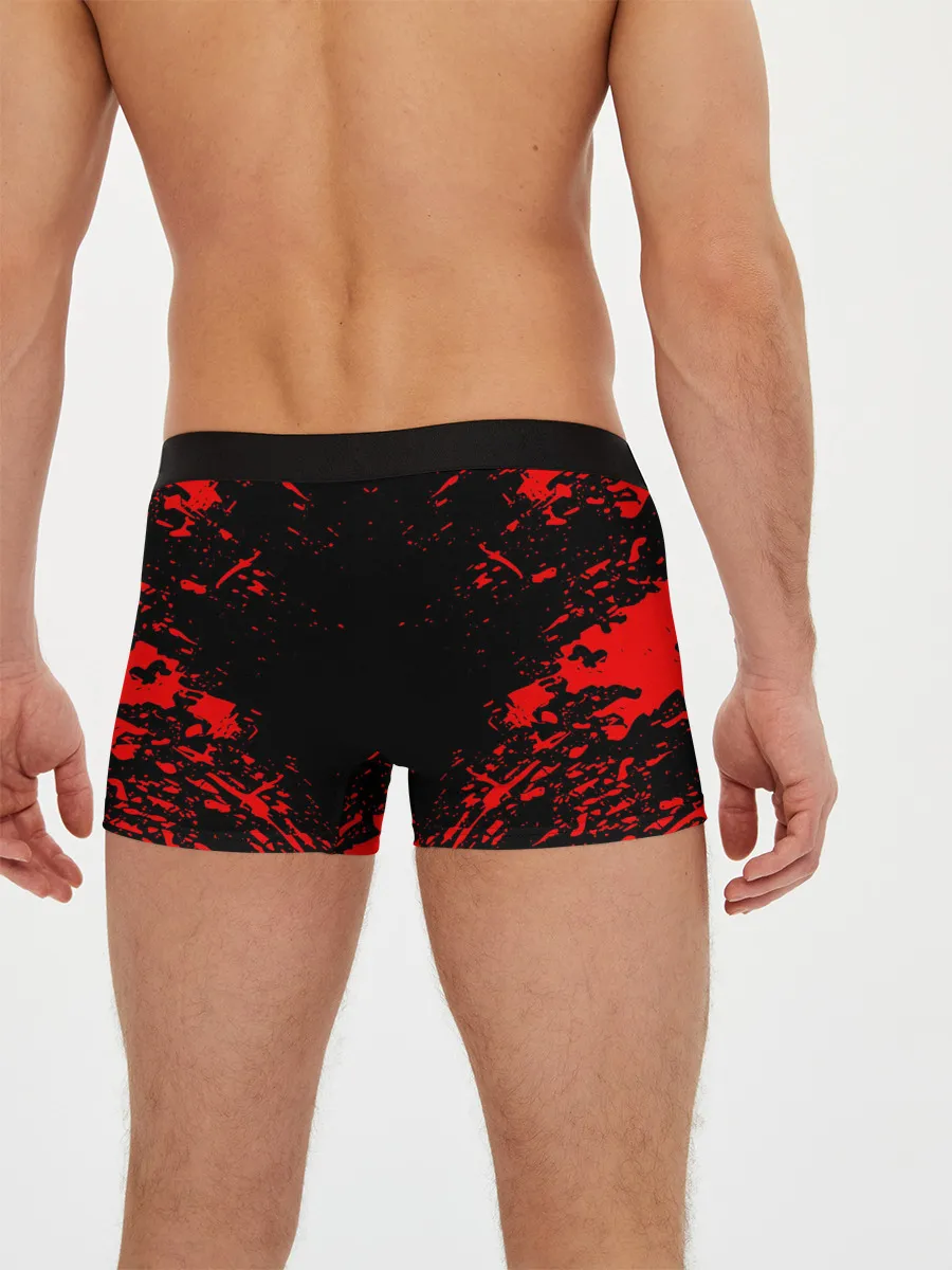 Мужские трусы боксеры / Берсерк маска белая