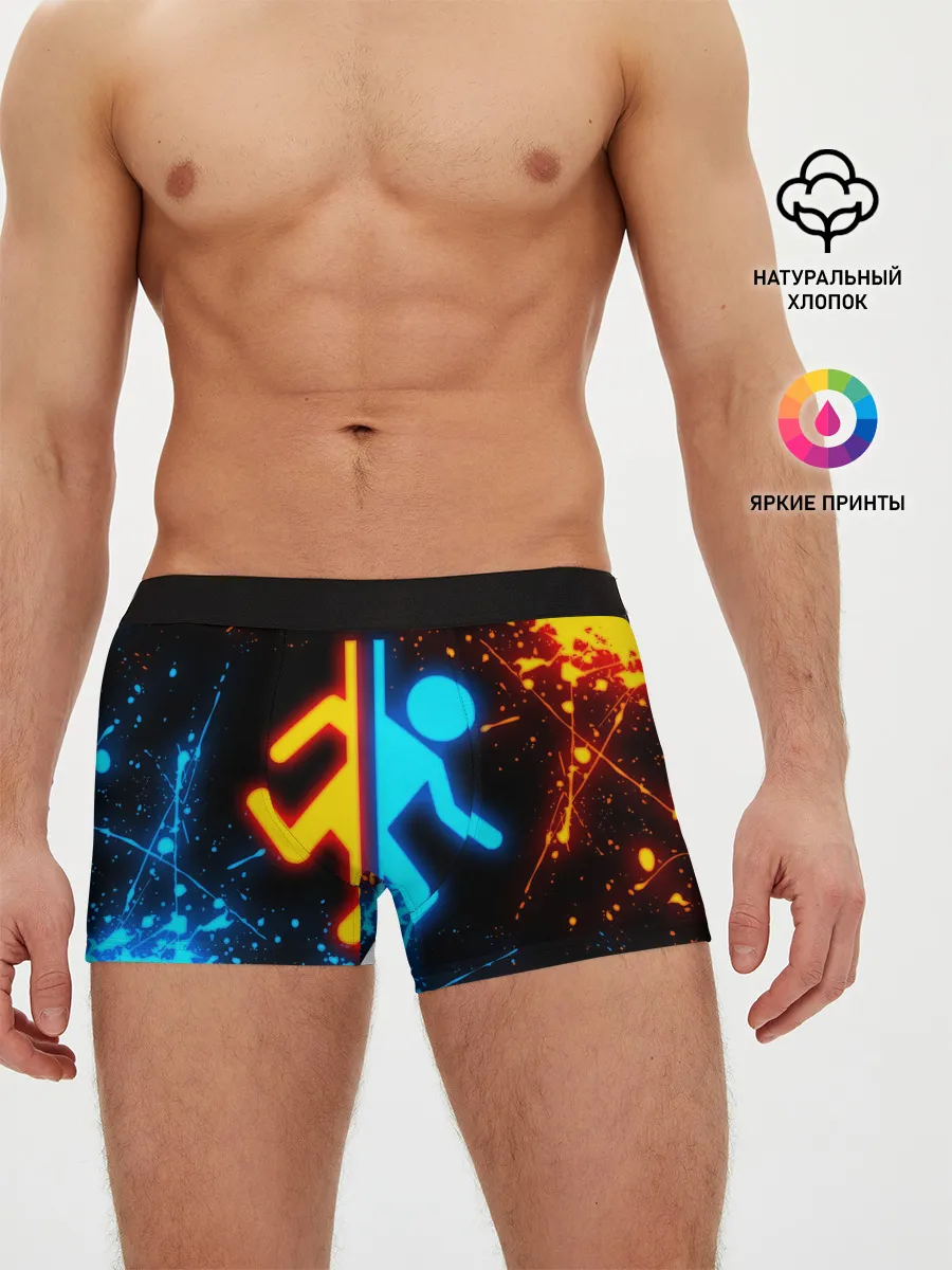 Мужские трусы боксеры / PORTAL 2 | ПОРТАЛ 2