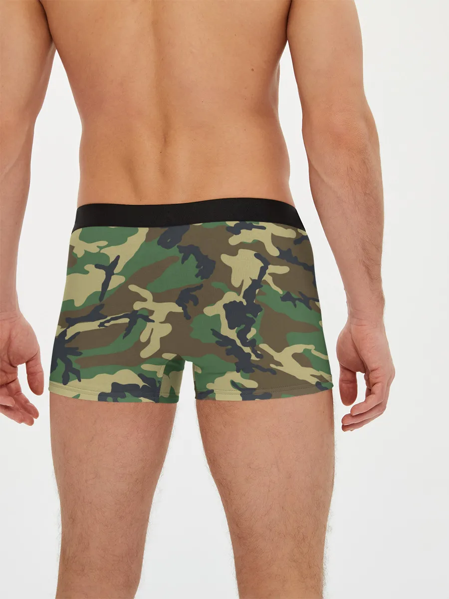 Мужские трусы боксеры / Пограничные Войска камуфляж