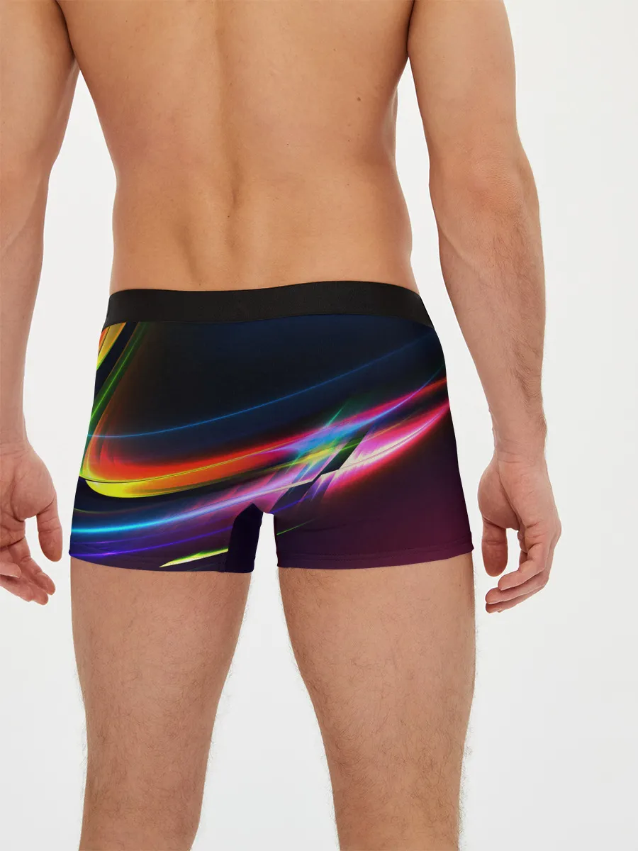 Мужские трусы боксеры / NEON STRIPES