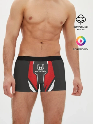 Мужские трусы боксеры / Honda Driver team Red