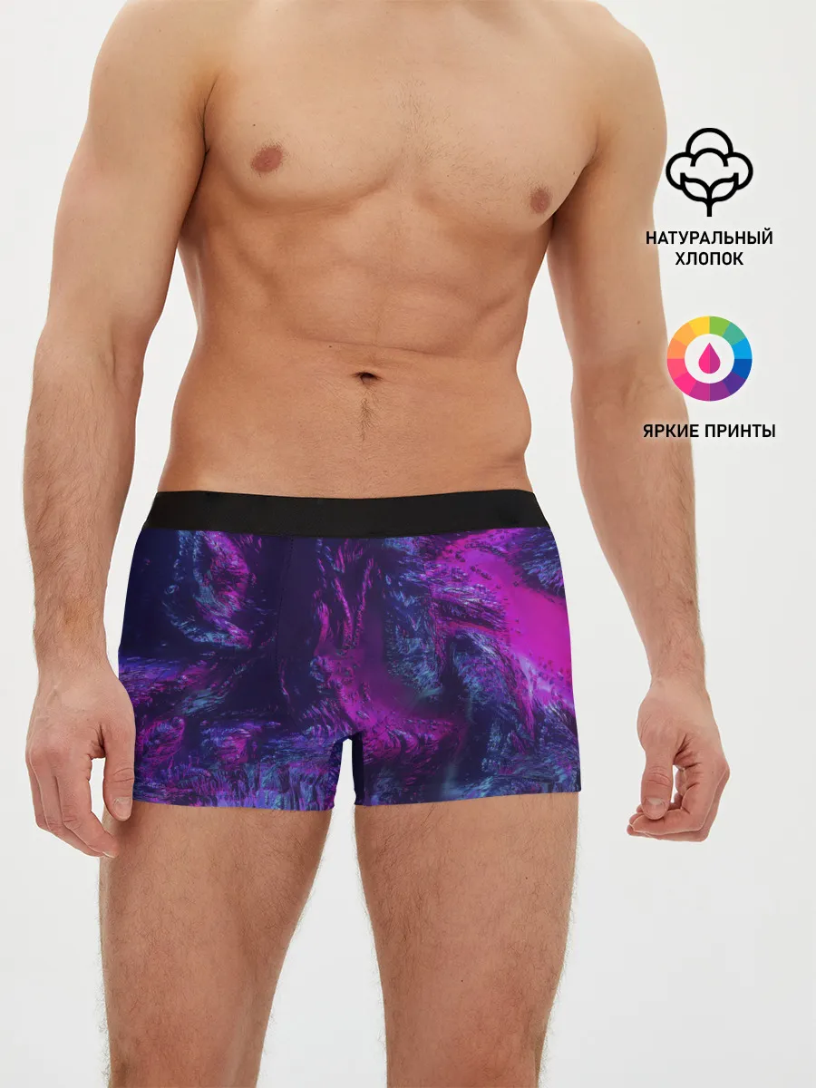 Мужские трусы боксеры / Неон