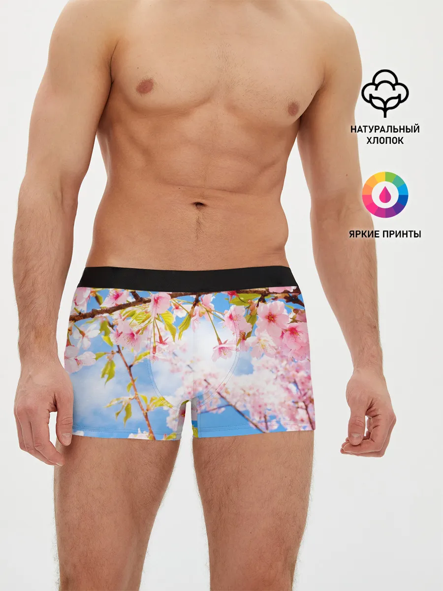 Мужские трусы боксеры / Сакура