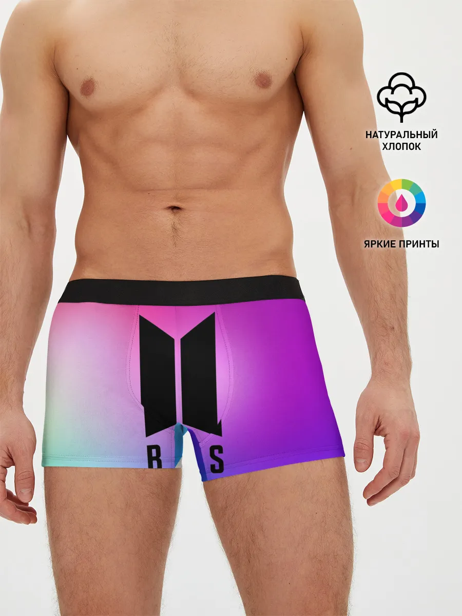 Мужские трусы боксеры / BTS