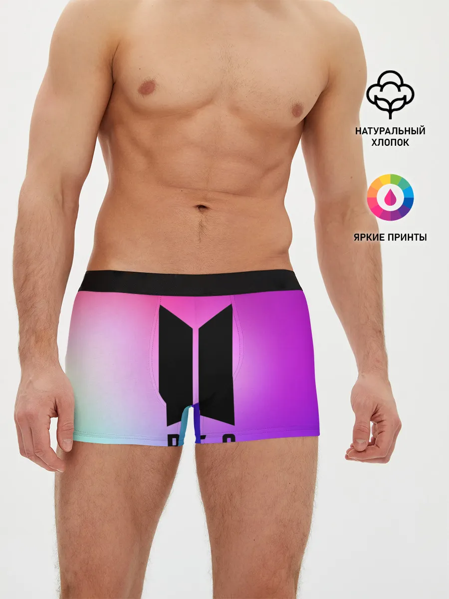 Мужские трусы боксеры / BTS