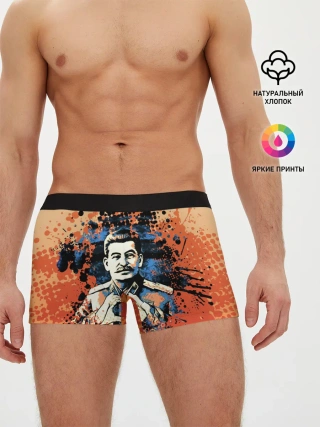 Мужские трусы боксеры / Сталин