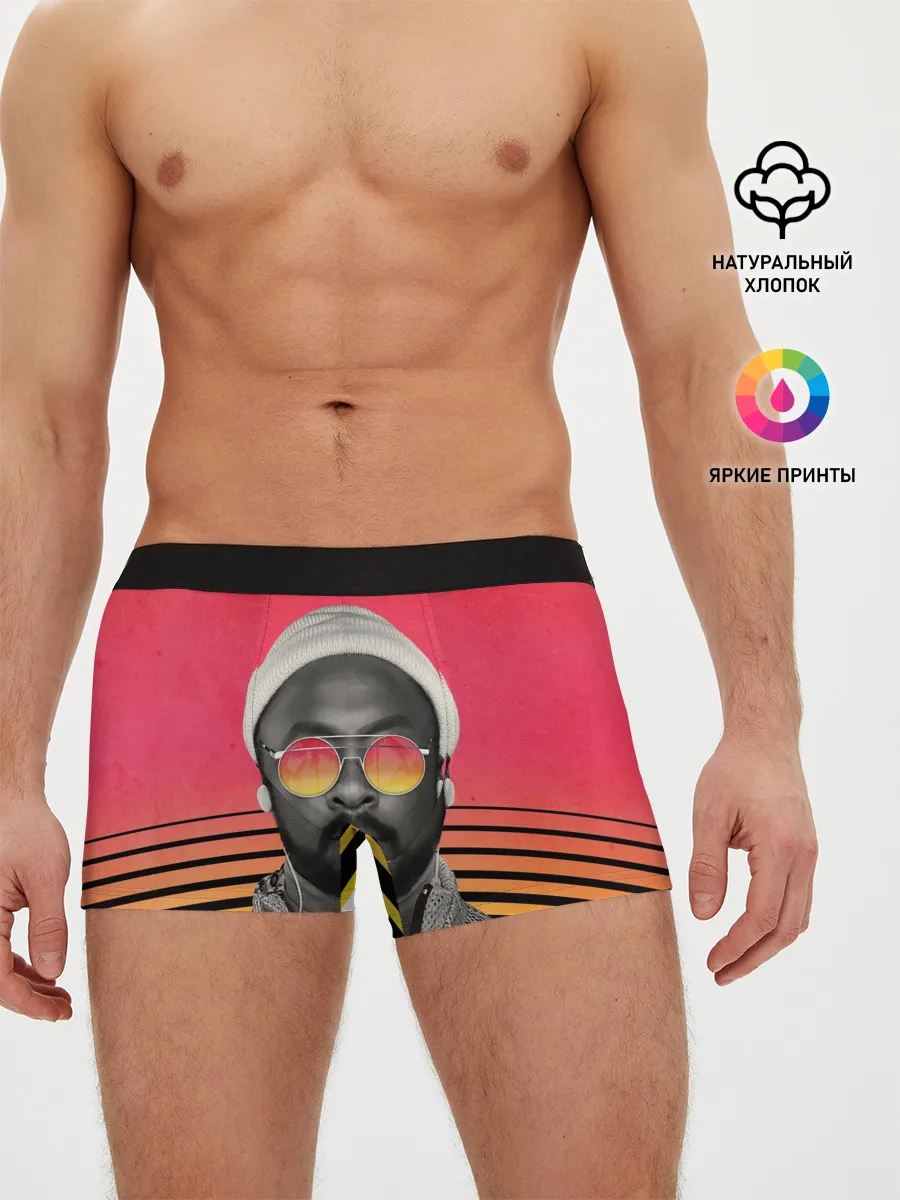 Мужские трусы боксеры / Will.I.Am