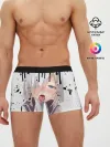 Мужские трусы боксеры / Ахегао лицо в цвете