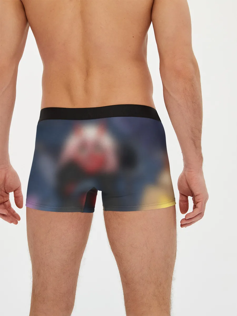 Мужские трусы боксеры / ноль два боится