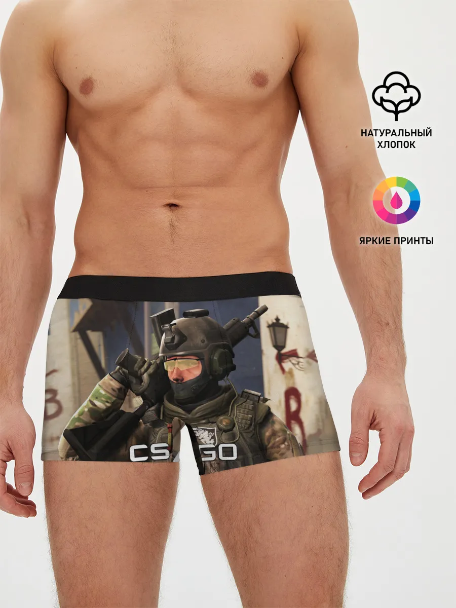 Мужские трусы боксеры / CS:GO