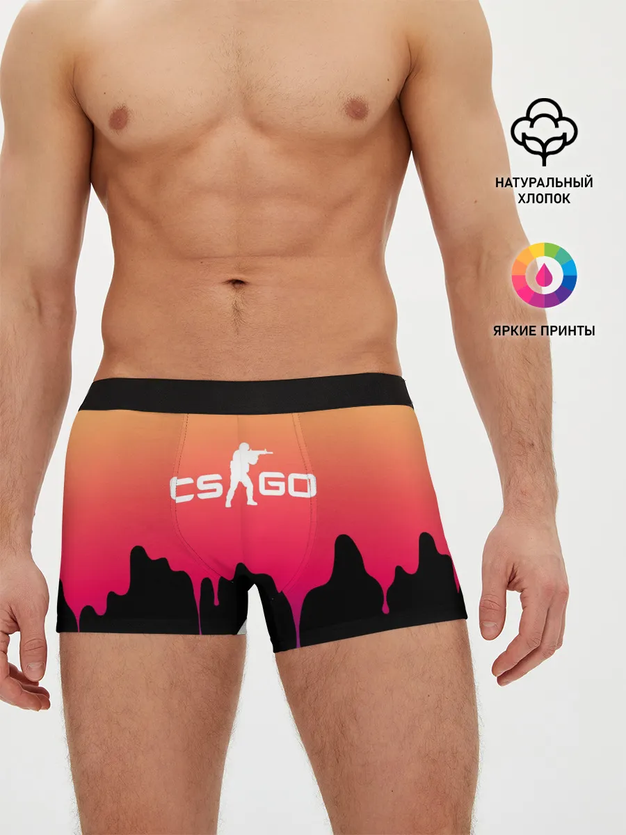 Мужские трусы боксеры / CS GO GRADIENT