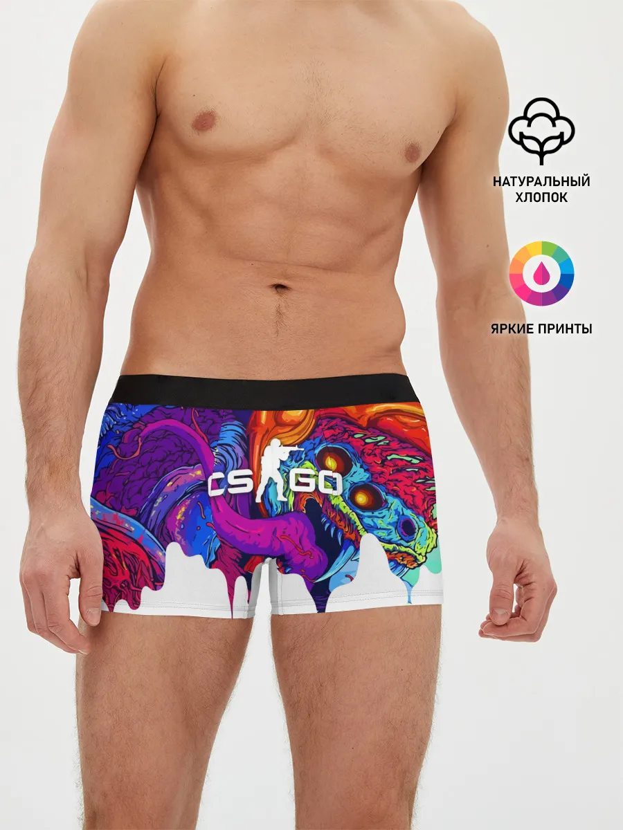 Мужские трусы боксеры / CS GO HYPER BEAST
