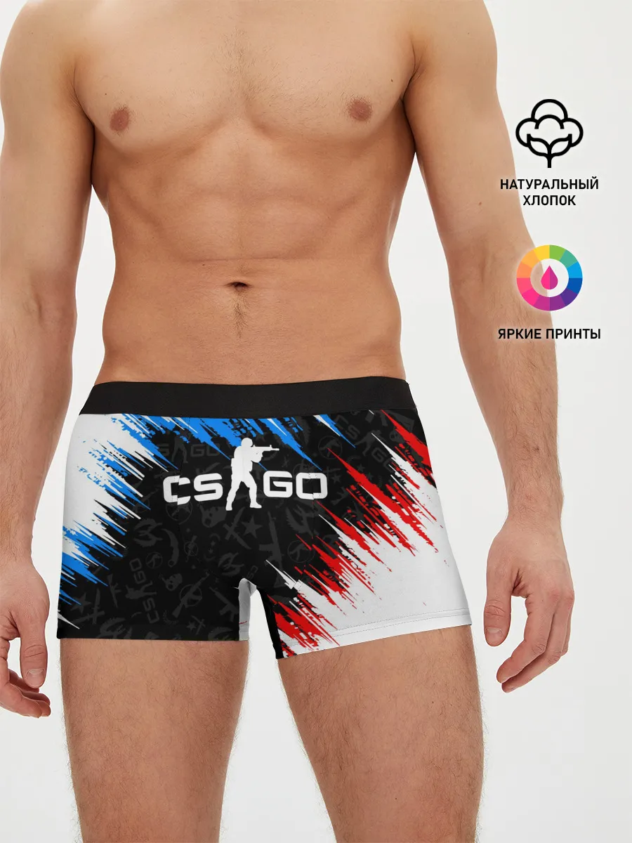 Мужские трусы боксеры / CS GO