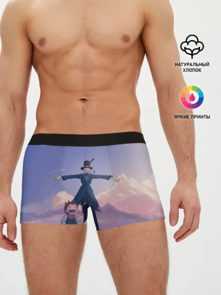 Мужские трусы боксеры / Маркл и Пугало-Репка