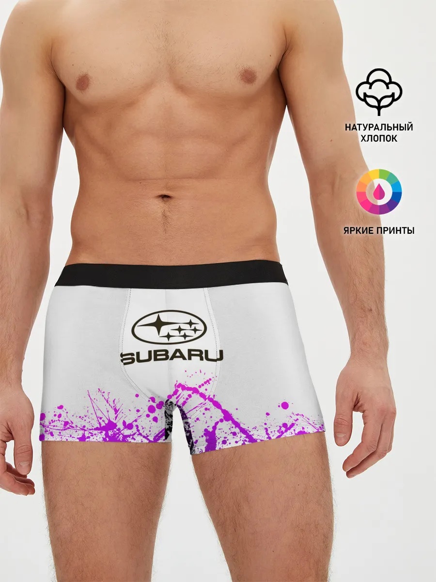 Мужские трусы боксеры / SUBARU