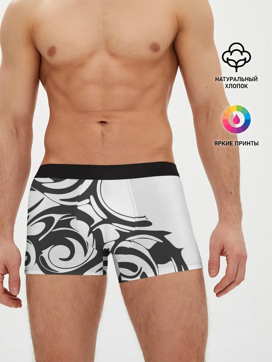 Мужские трусы боксеры / Узоры