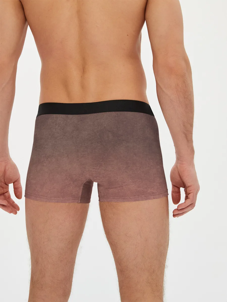 Мужские трусы боксеры / Чуя Накахар на состаренном фоне