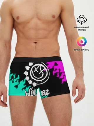 Мужские трусы боксеры / Blink-182