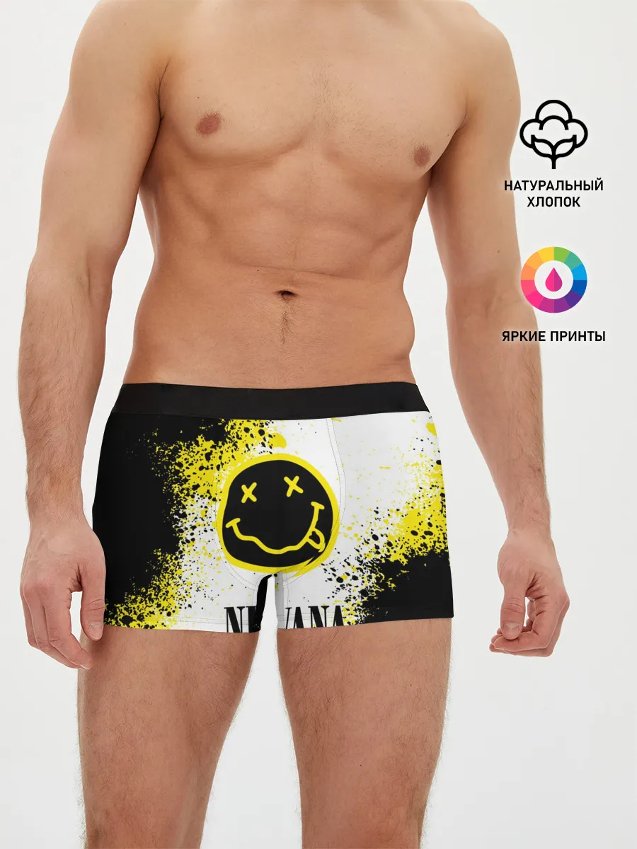 Мужские трусы боксеры / NIRVANA