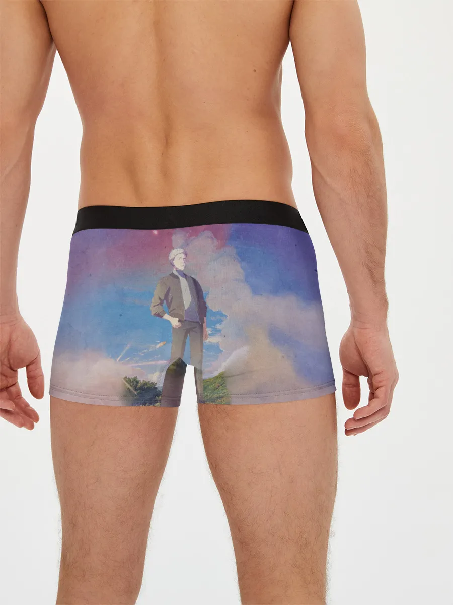 Мужские трусы боксеры / Харуки и Акихико