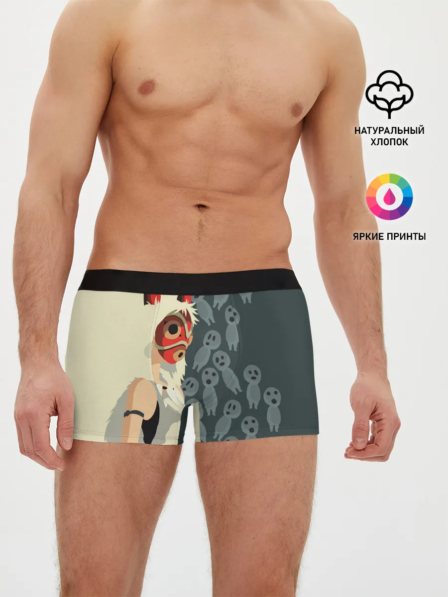 Мужские трусы боксеры / Принцесса Мононоке