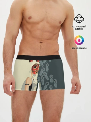 Мужские трусы боксеры / Принцесса Мононоке