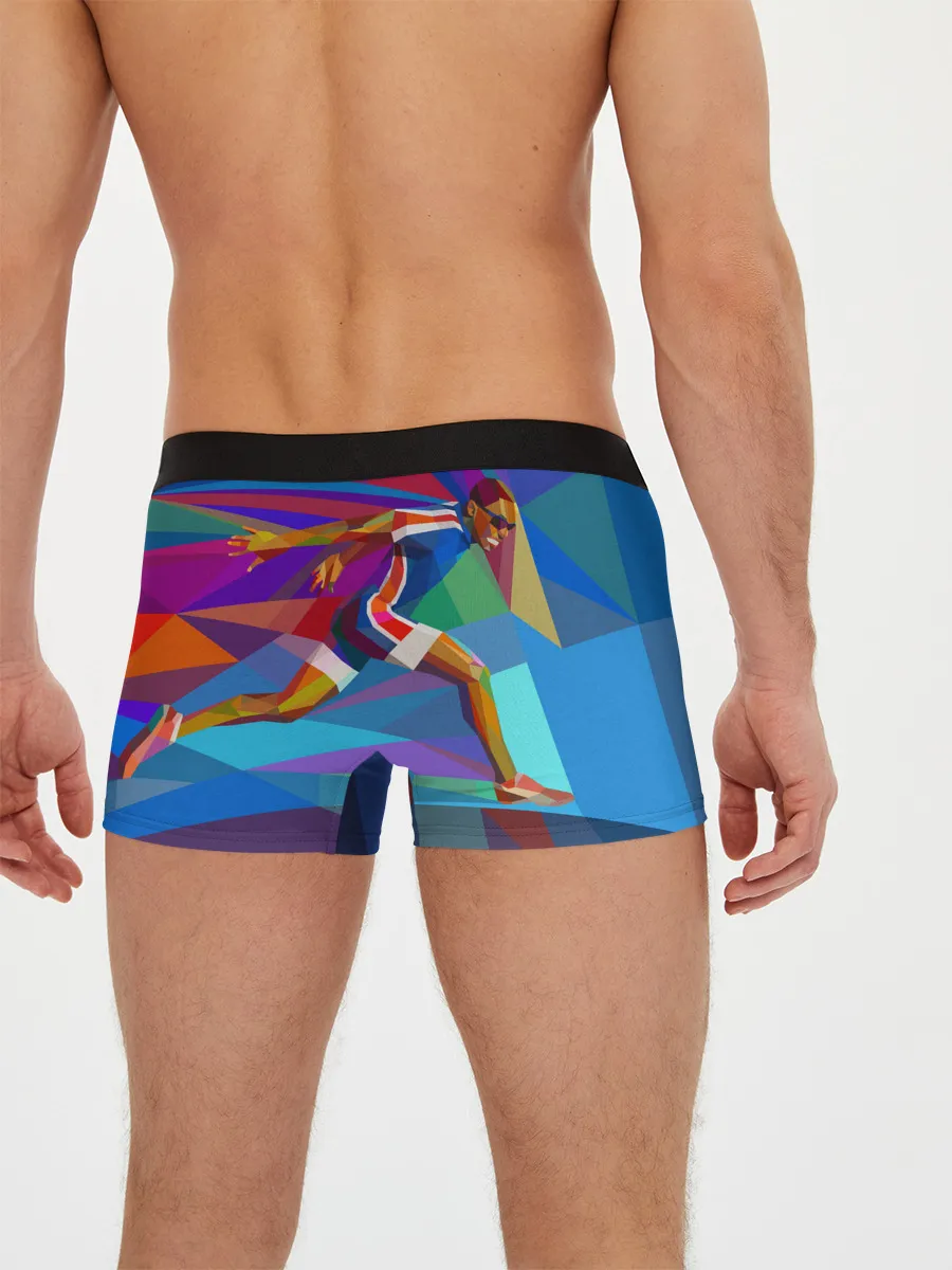 Мужские трусы боксеры / Абстракция