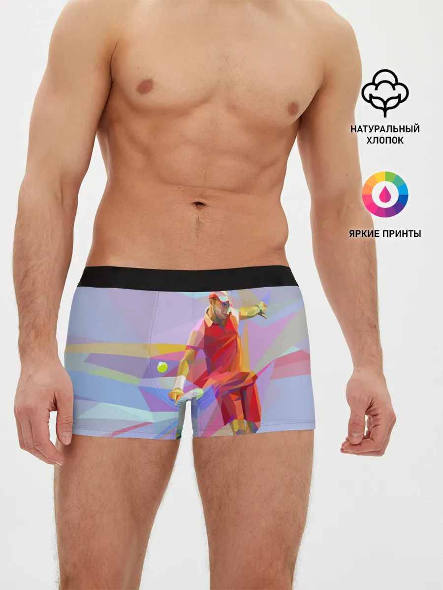 Мужские трусы боксеры / Абстракция