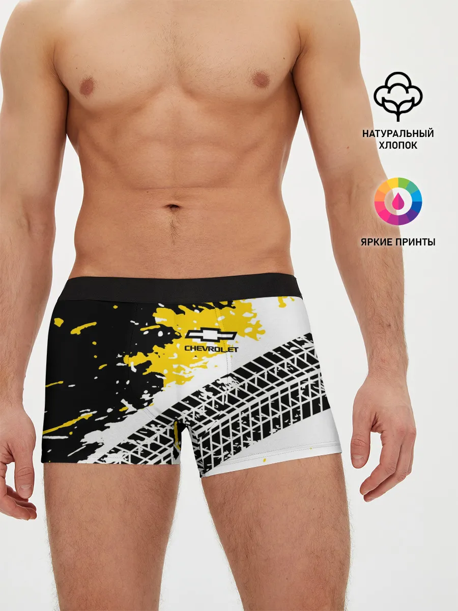 Мужские трусы боксеры / CHEVROLET