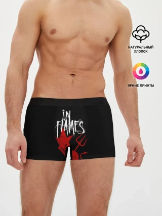 Мужские трусы боксеры / IN FLAMES