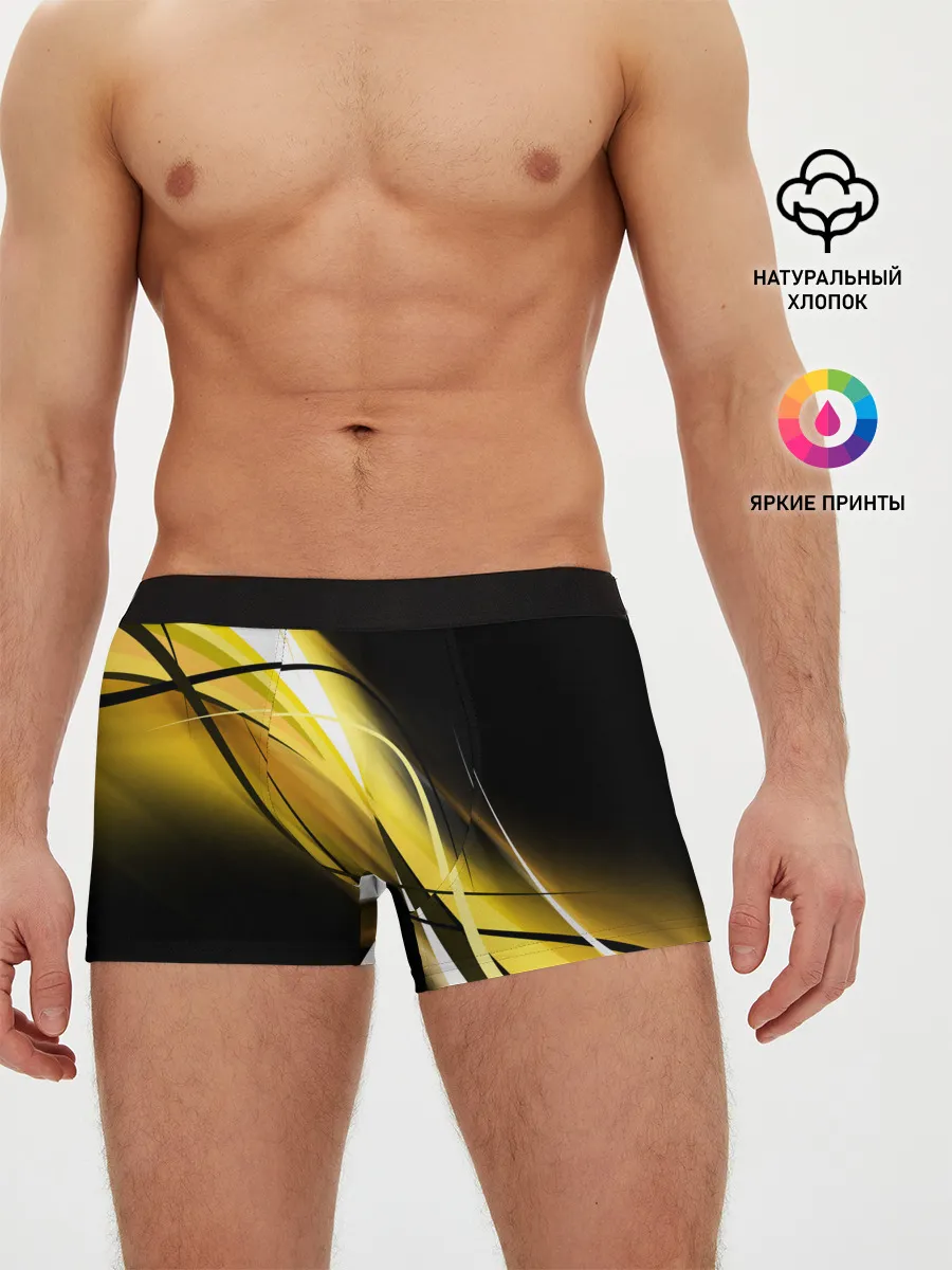 Мужские трусы боксеры / GEOMETRY STRIPES