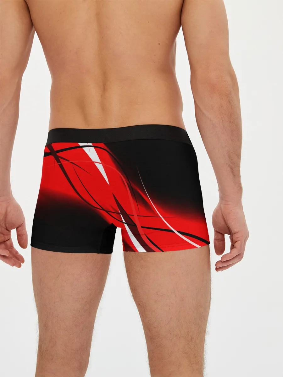 Мужские трусы боксеры / KIMETSU NO YAIBA маленький лого