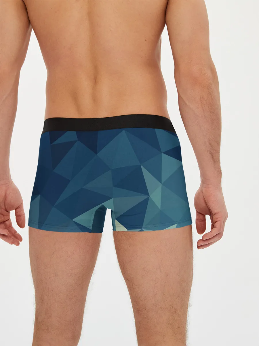 Мужские трусы боксеры / DARK BLUE