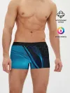 Мужские трусы боксеры / ABSTRACT BLUE