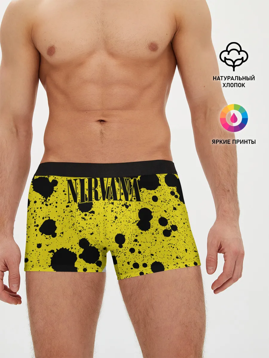 Мужские трусы боксеры / Nirvana