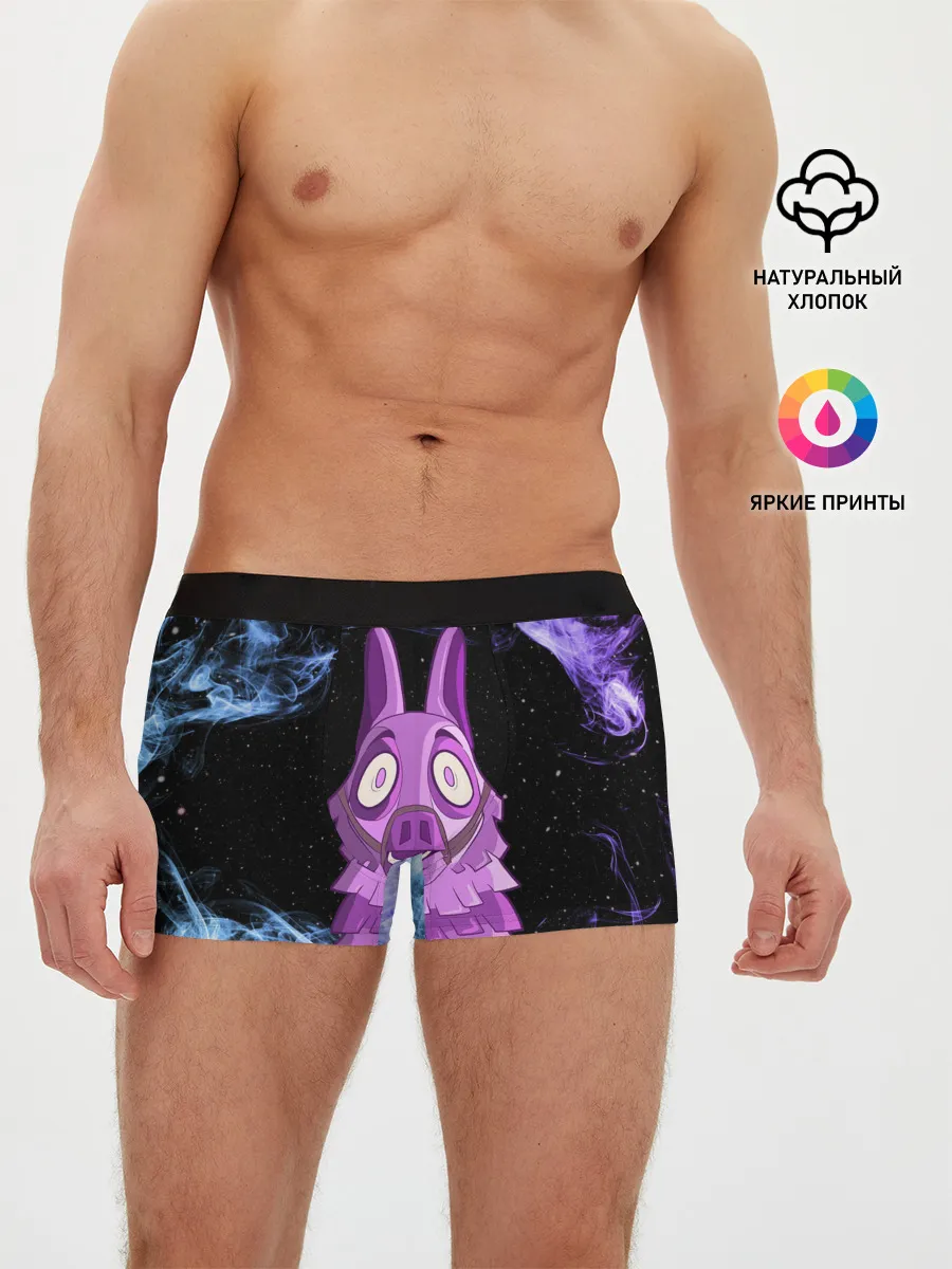 Мужские трусы боксеры / Lama Fortnite