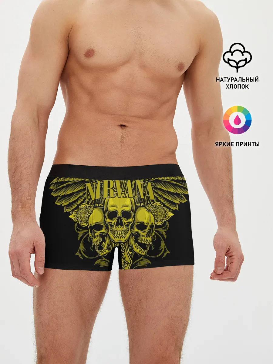 Мужские трусы боксеры / Nirvana