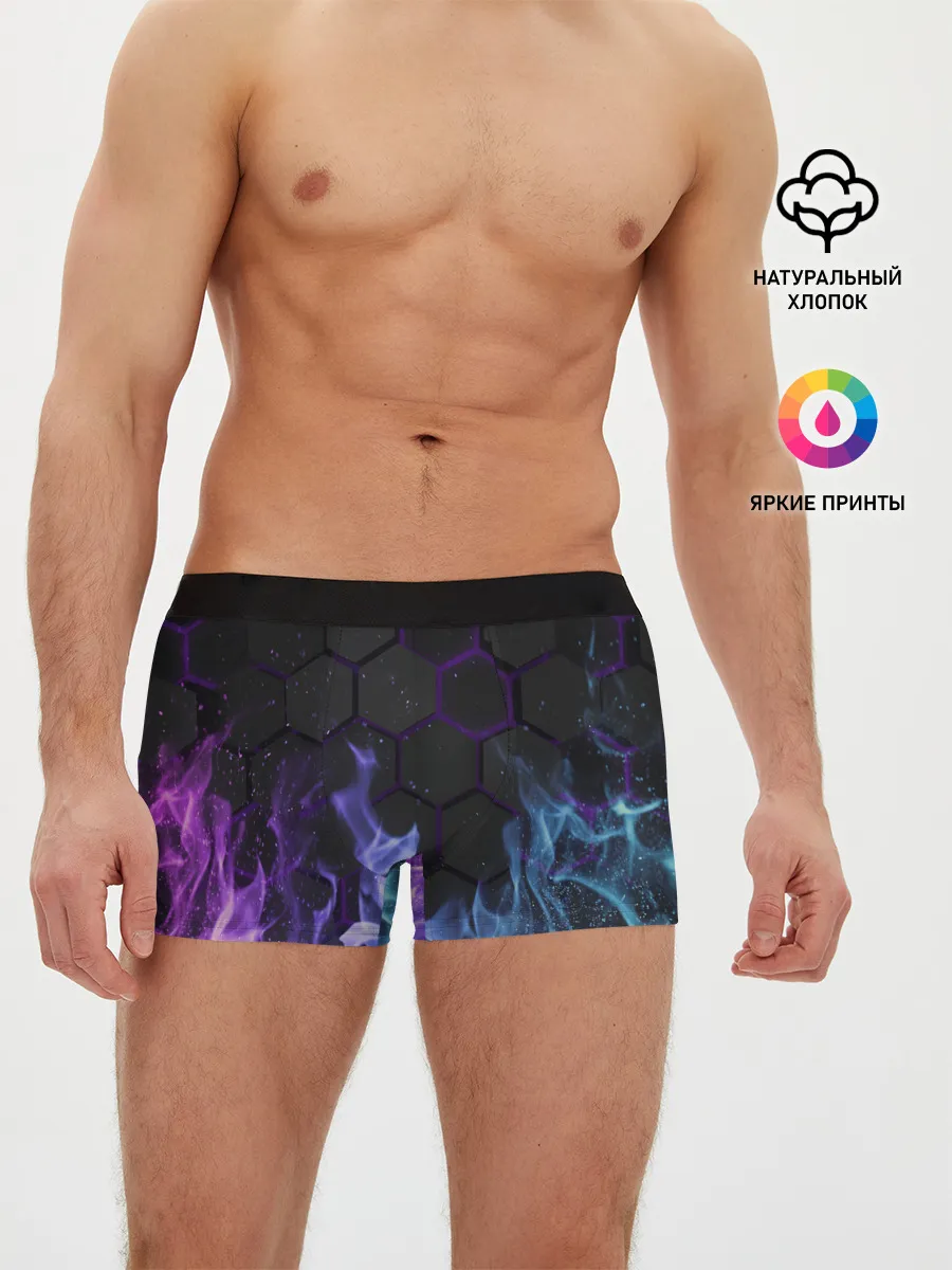 Мужские трусы боксеры / Fire