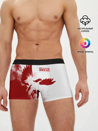 Мужские трусы боксеры / Hollywood Undead